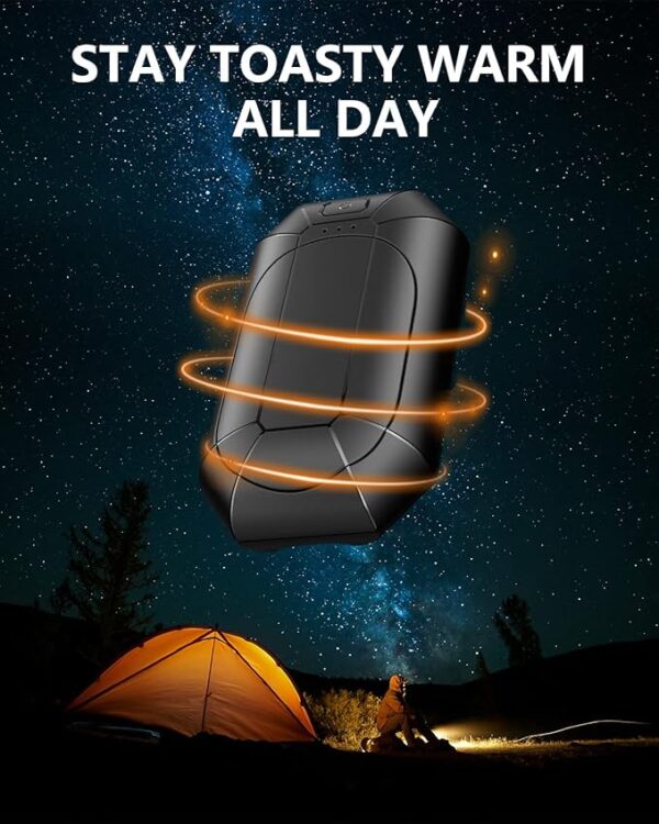 Amazing limited time deal of 50% off on Hand Warmers Rechargeable, Dnaleao 2 Pack 4000mAh for Outdoors