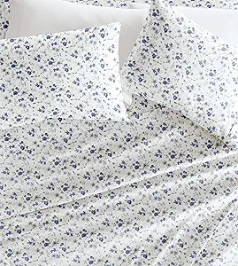Amazing discount available of 76% off on Linen Market Double-Brushed Patterned Microfiber Queen Sheet Set