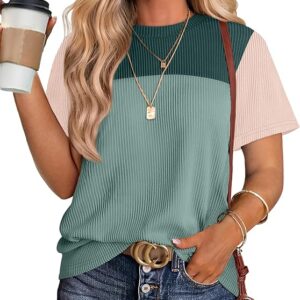 Amazing Limited time discount of 55% off on Women Fashion 2025 Colour Block Shirts