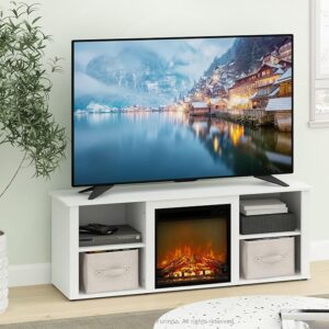 Amazing Limited Time Discount Of 62% Off on TV Stand with Fireplace